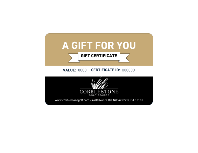 $50 E-Gift Certificate